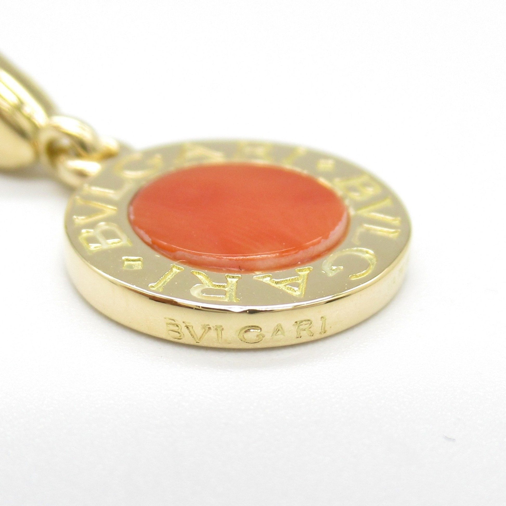 Bulgari Bvlgari bvlgari, Orange, Yellow Gold, necklace