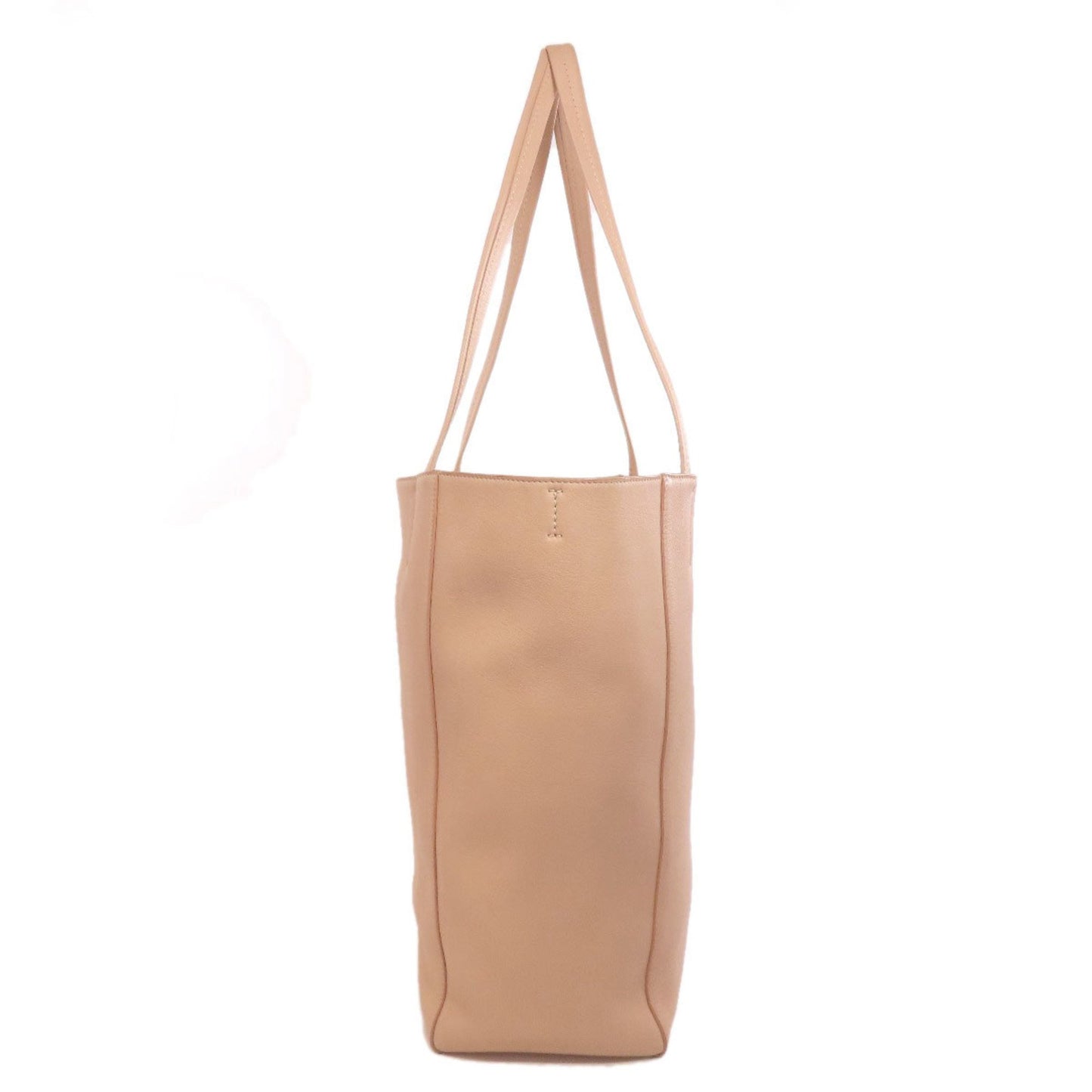 Céline Cabas, Pink, Leather, tote