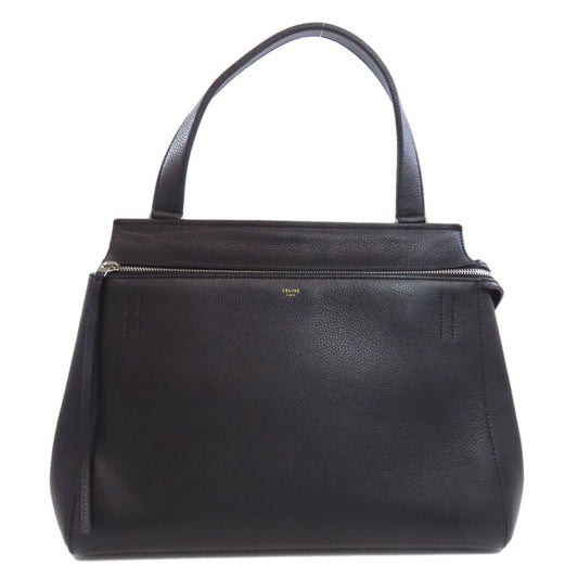 Céline, Black, Leather, handbag