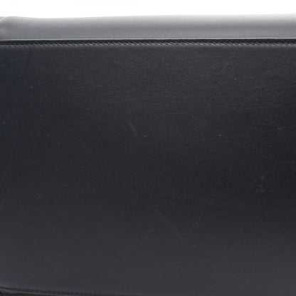 Céline Luggage, Navy, Leather, handbag