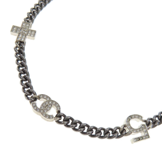 Chanel Numero 5, Silver, Metal, necklace