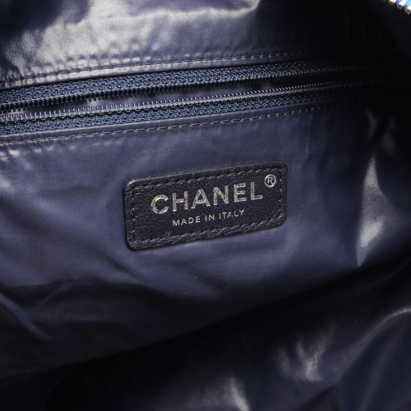 Chanel, Beige, Canvas, backpack