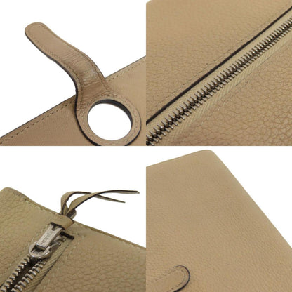 Hermès Dogon, Beige, Leather, wallet
