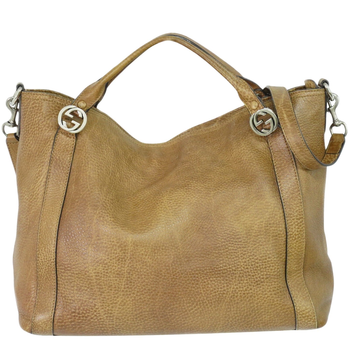 Gucci Miss GG, Brown, Leather, tote