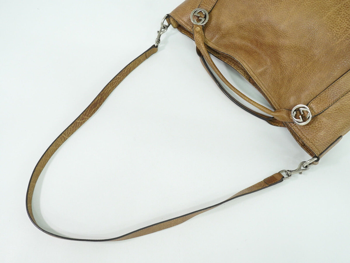 Gucci Miss GG, Brown, Leather, tote