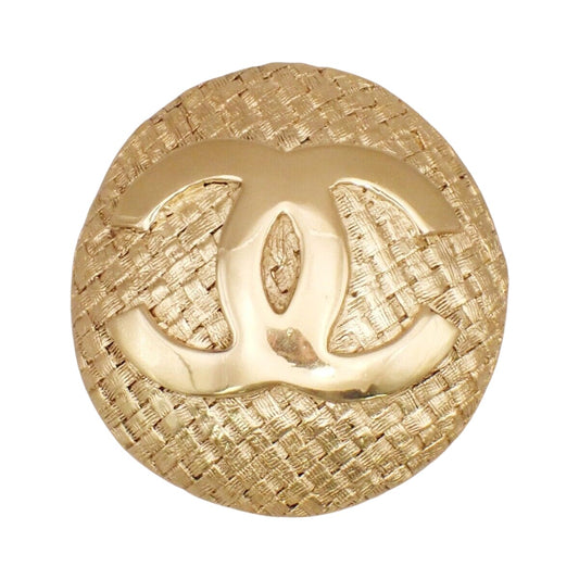 Chanel Executive, Gold, Gold Plated, brooch