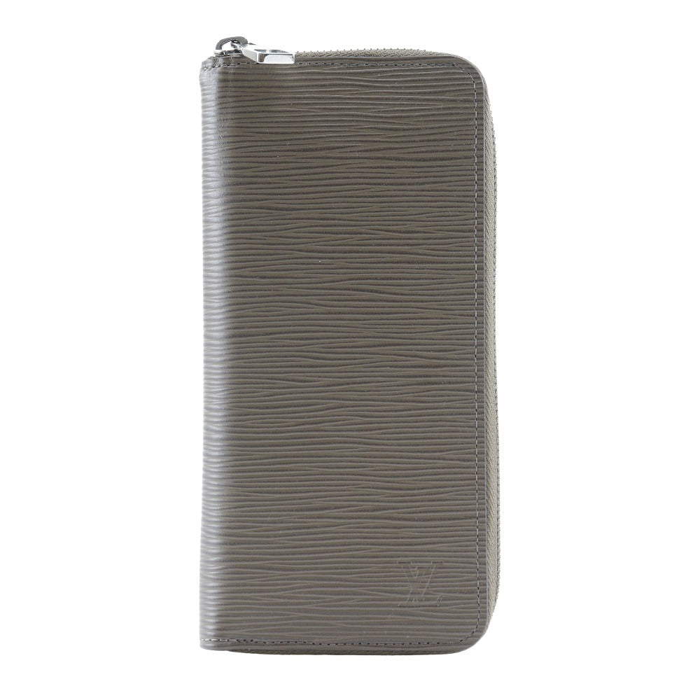 Louis Vuitton Zippy wallet, Grey, Leather, wallet