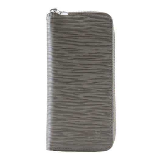 Louis Vuitton Zippy wallet, Grey, Leather, wallet