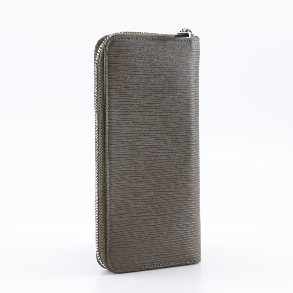 Louis Vuitton Zippy wallet, Grey, Leather, wallet