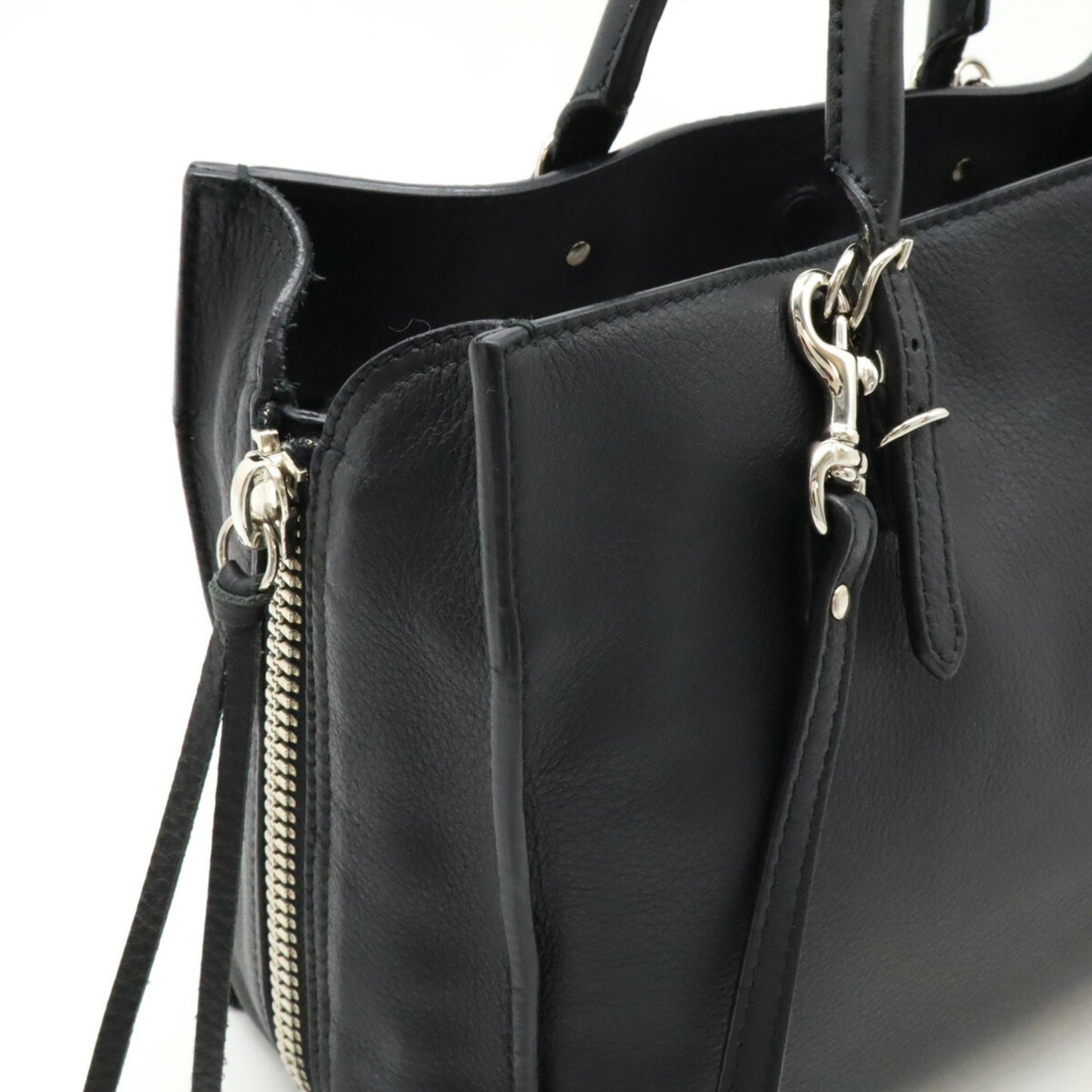 Balenciaga City, Black, Leather, handbag