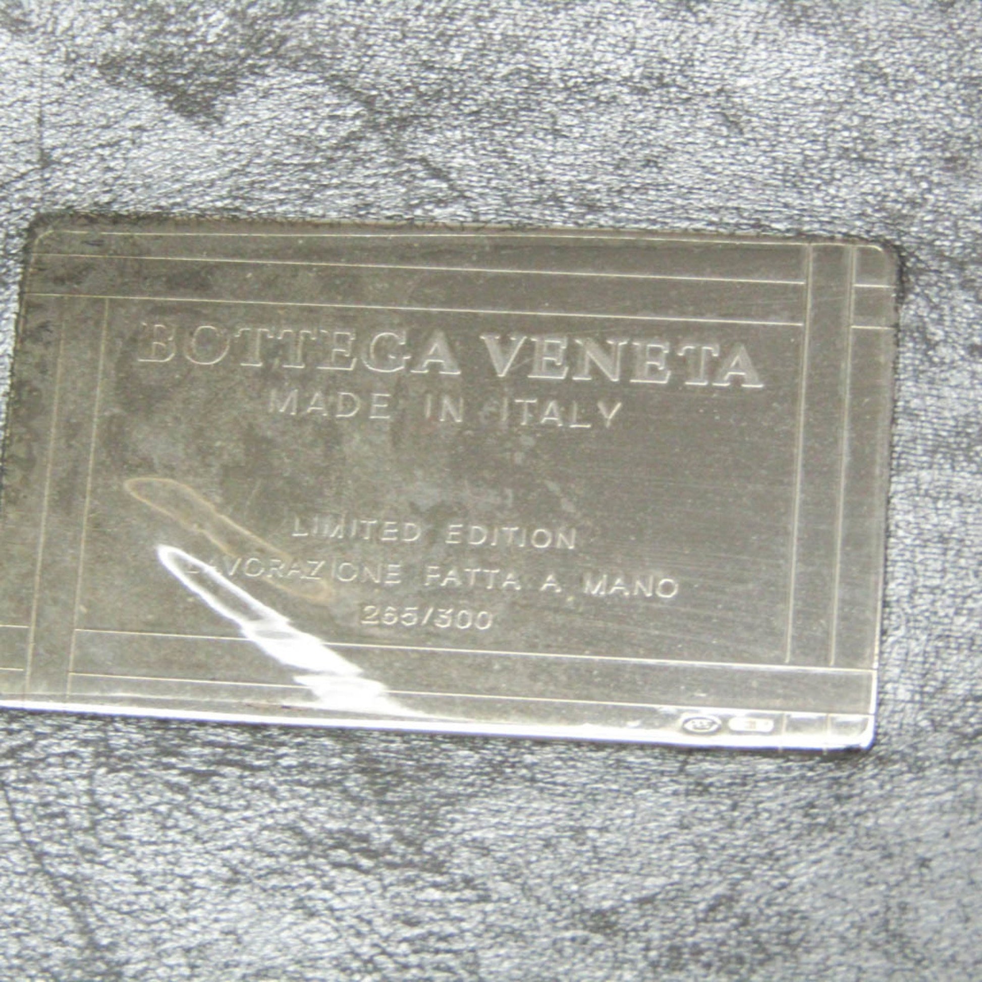 Bottega Veneta Intrecciato, Silver, Leather, tote