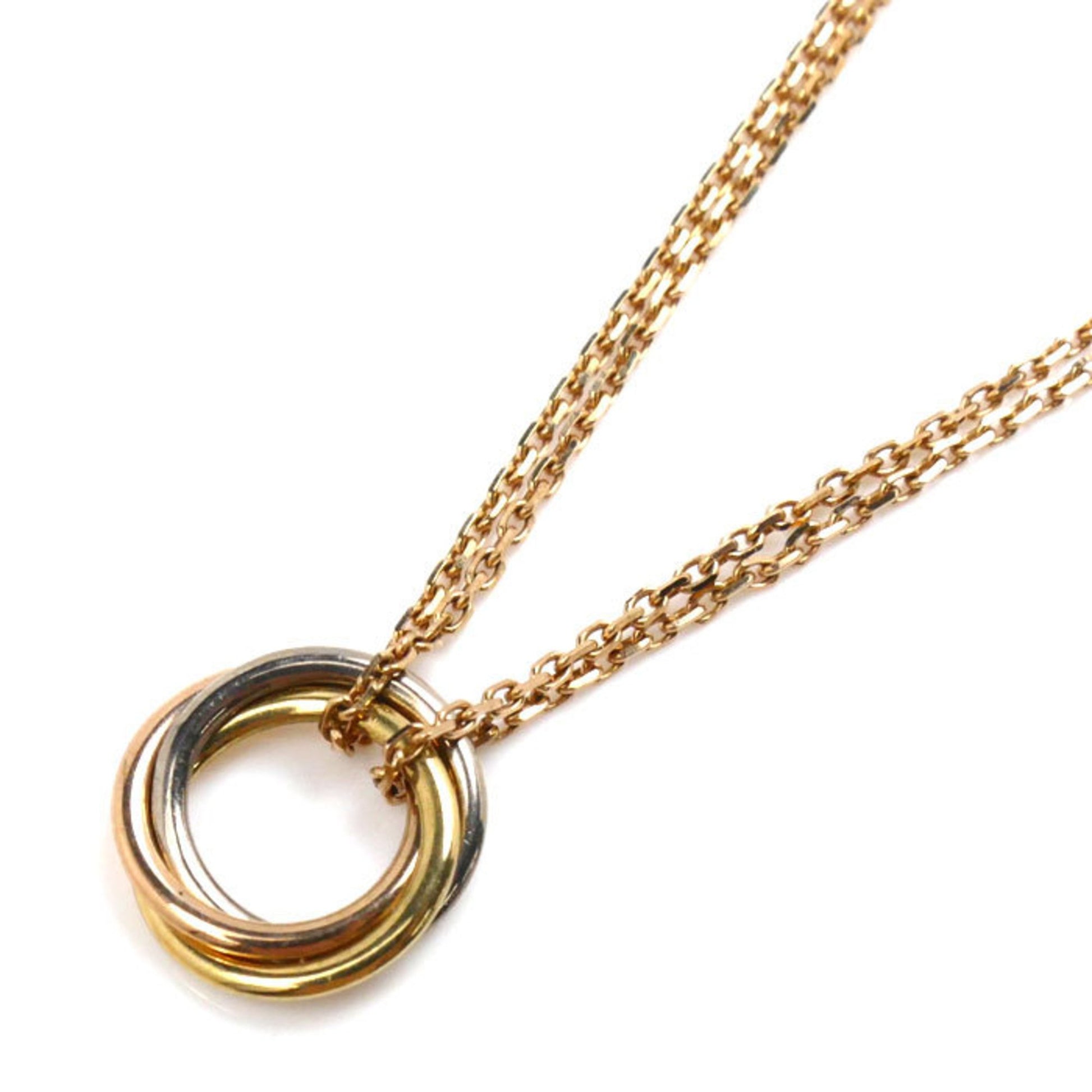 Cartier Trinity, Gold, Yellow Gold, necklace