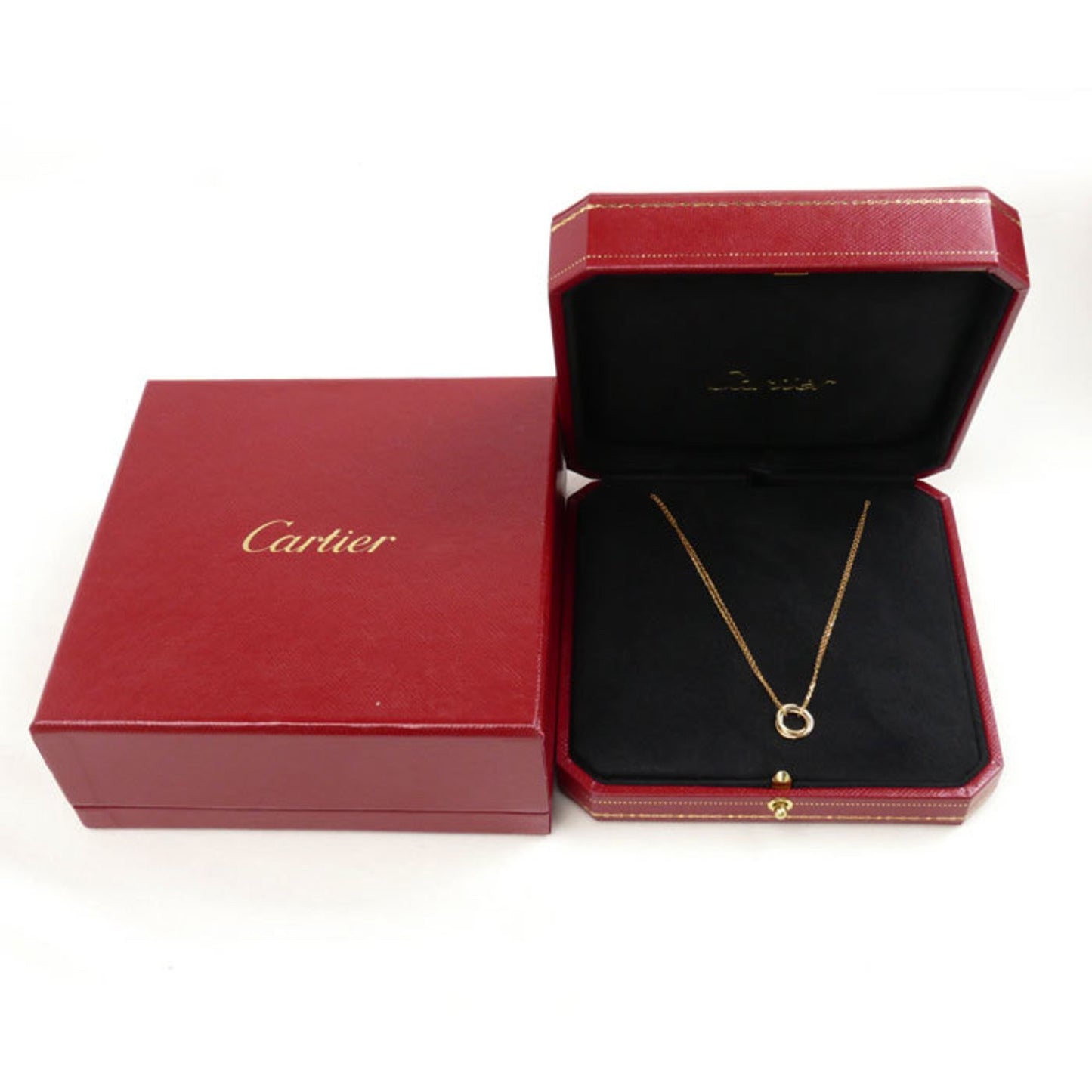 Cartier Trinity, Gold, Yellow Gold, necklace