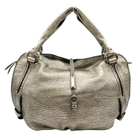 Céline Bittersweet, Silver, Leather, handbag