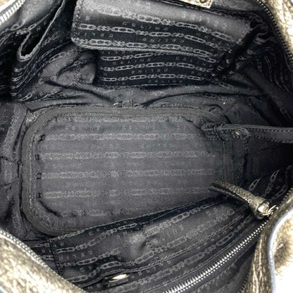 Céline Bittersweet, Silver, Leather, handbag