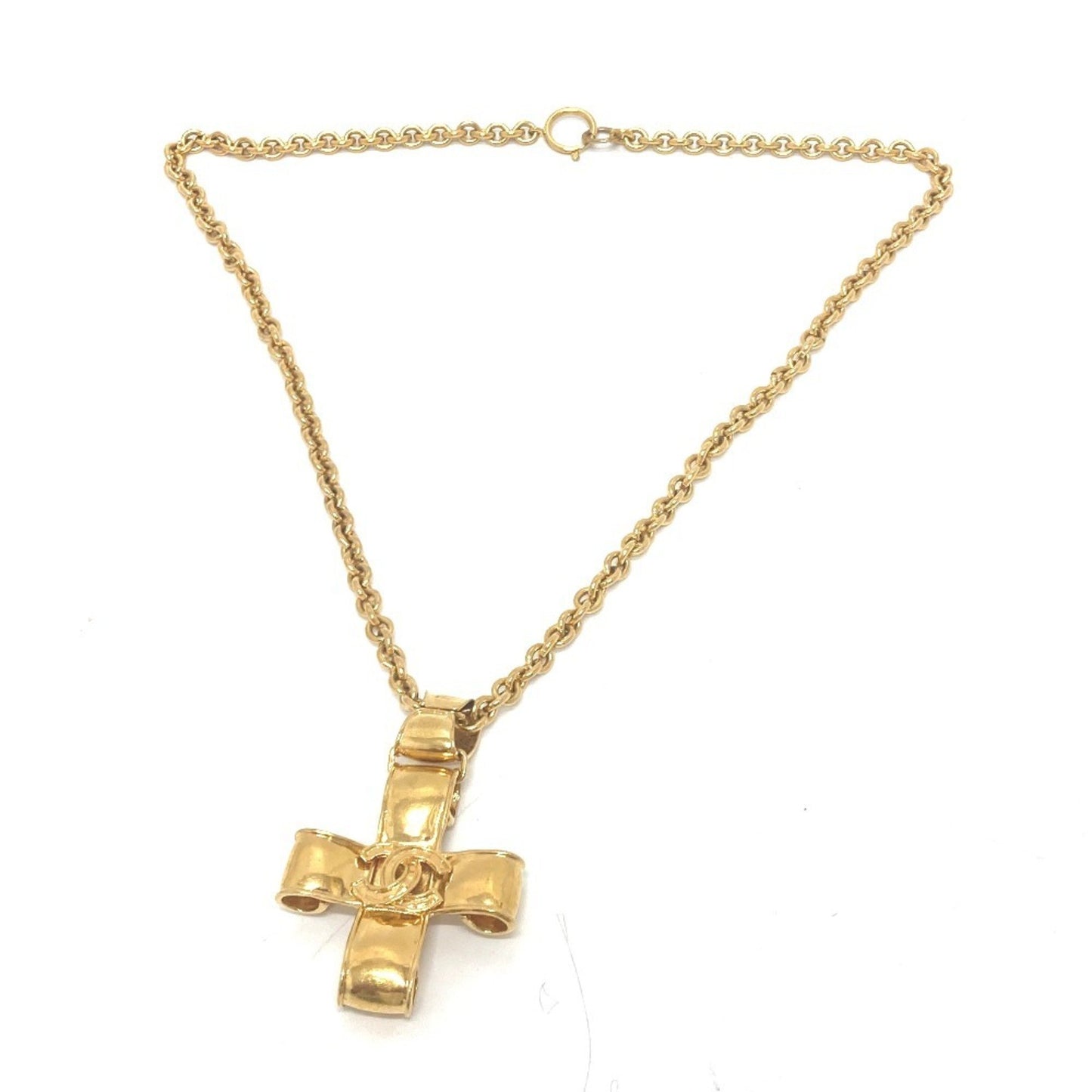 Chanel Coco Mark, Gold, Gold Plated, necklace