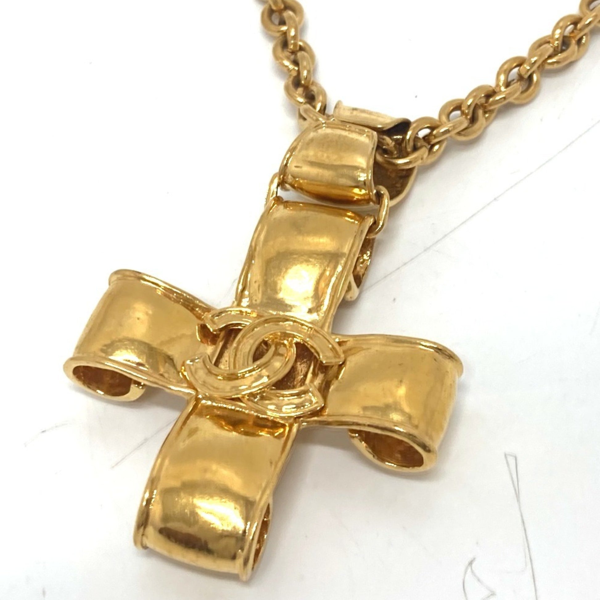 Chanel Coco Mark, Gold, Gold Plated, necklace