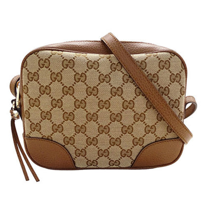 Gucci GG canvas, Brown, Canvas, shoulder