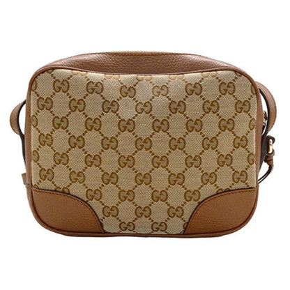 Gucci GG canvas, Brown, Canvas, shoulder