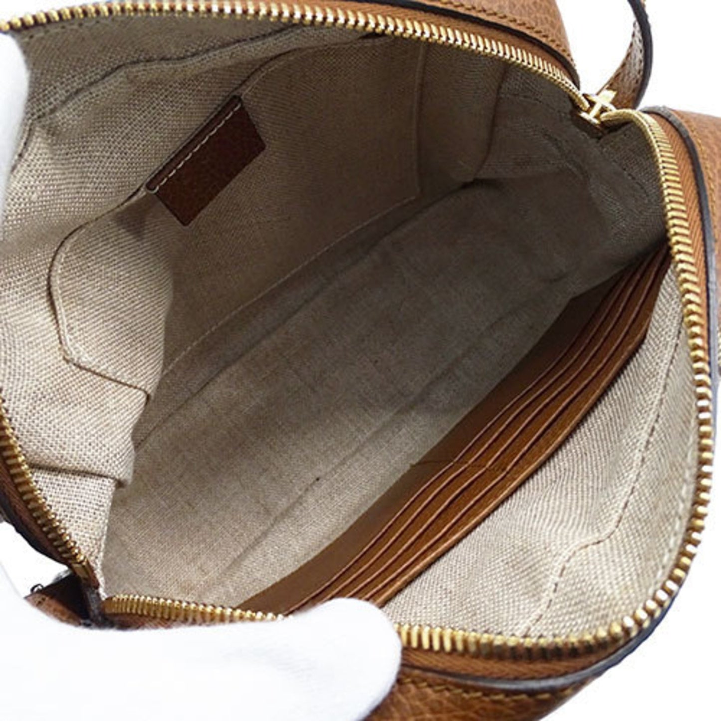 Gucci GG canvas, Brown, Canvas, shoulder