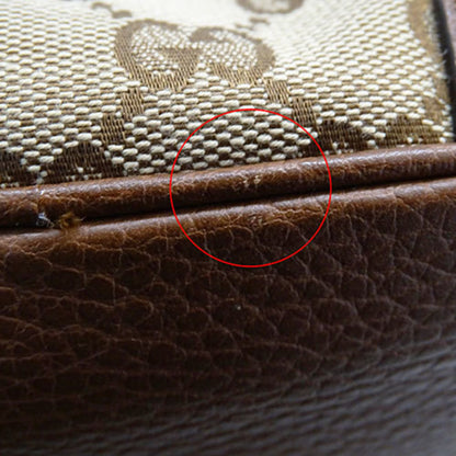 Gucci GG canvas, Brown, Canvas, shoulder