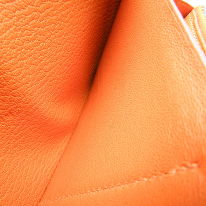 Hermès, Orange, Leather, wallet