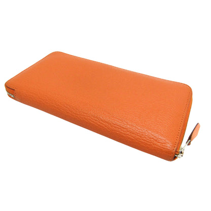 Hermès, Orange, Leather, wallet
