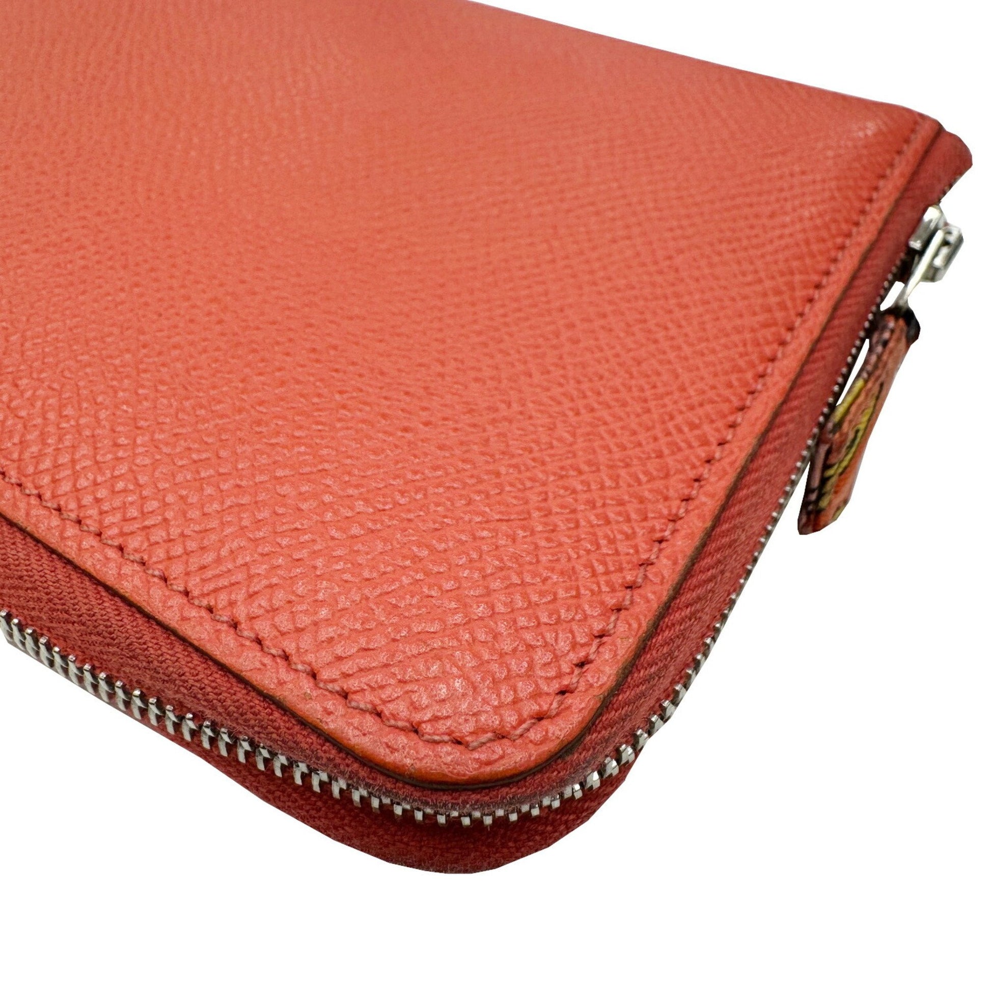Hermès Silk'In, Red, Leather, wallet