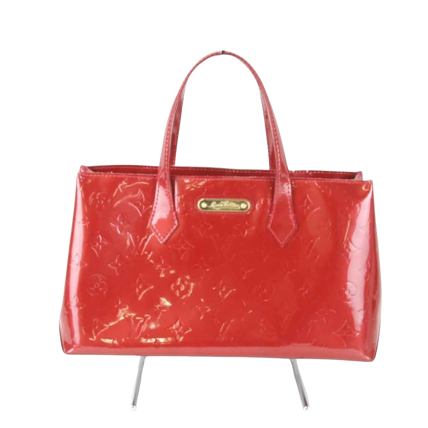 Louis Vuitton, Red, Canvas, handbag