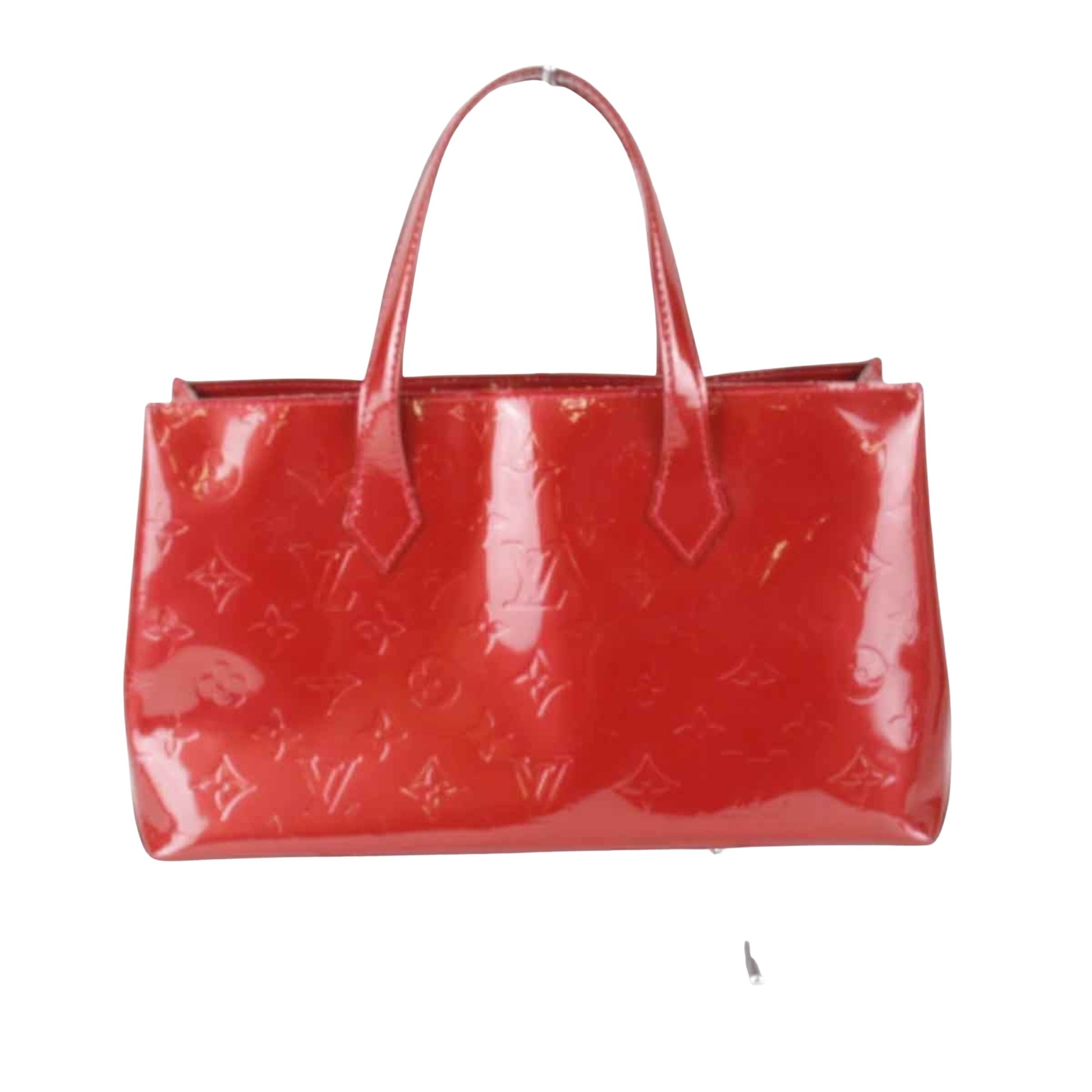 Louis Vuitton, Red, Canvas, handbag