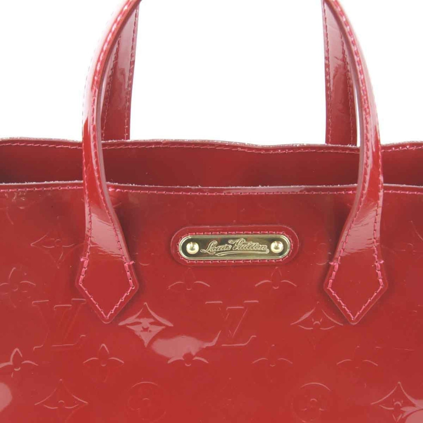 Louis Vuitton, Red, Canvas, handbag