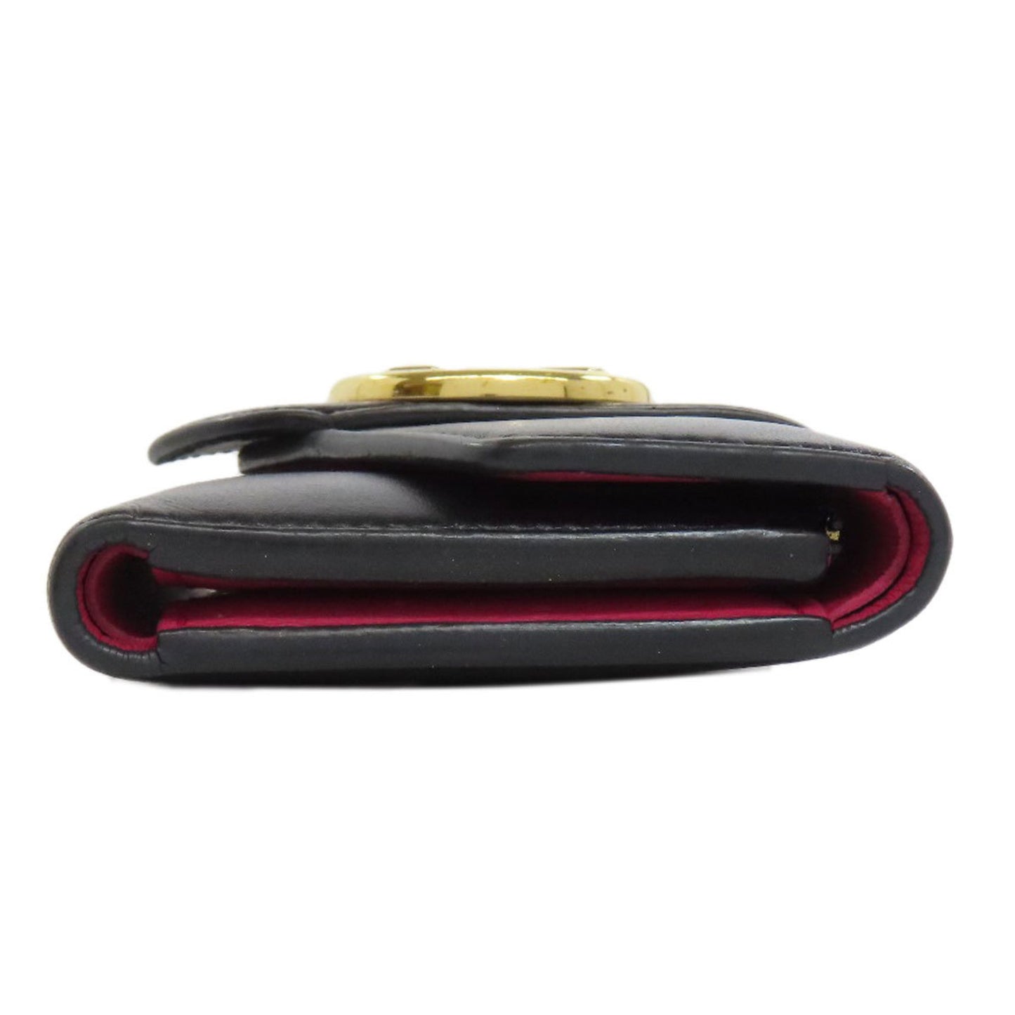 Louis Vuitton Pont Neuf, Black, Leather, wallet