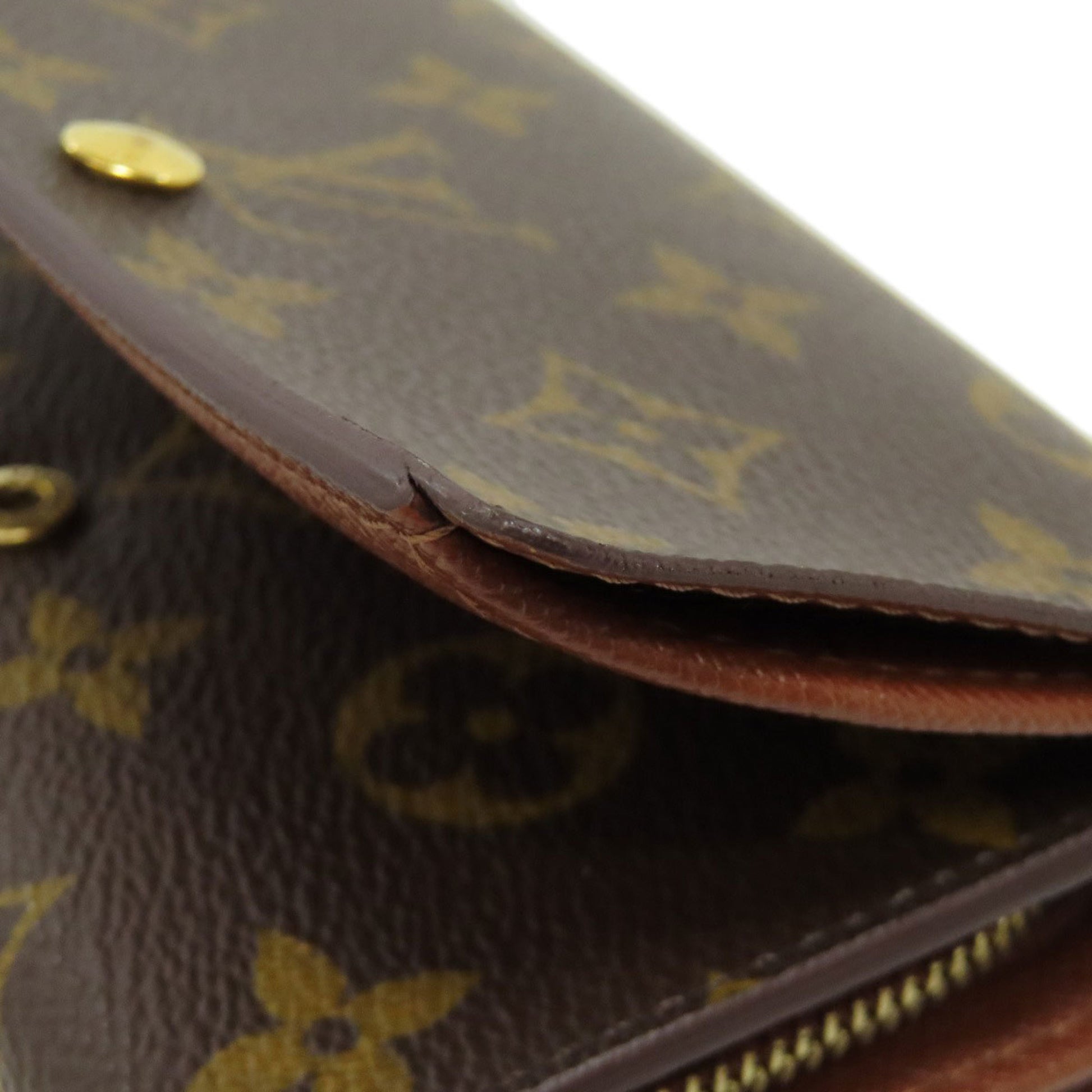 Louis Vuitton Porte tresor international, Brown, Canvas, wallet