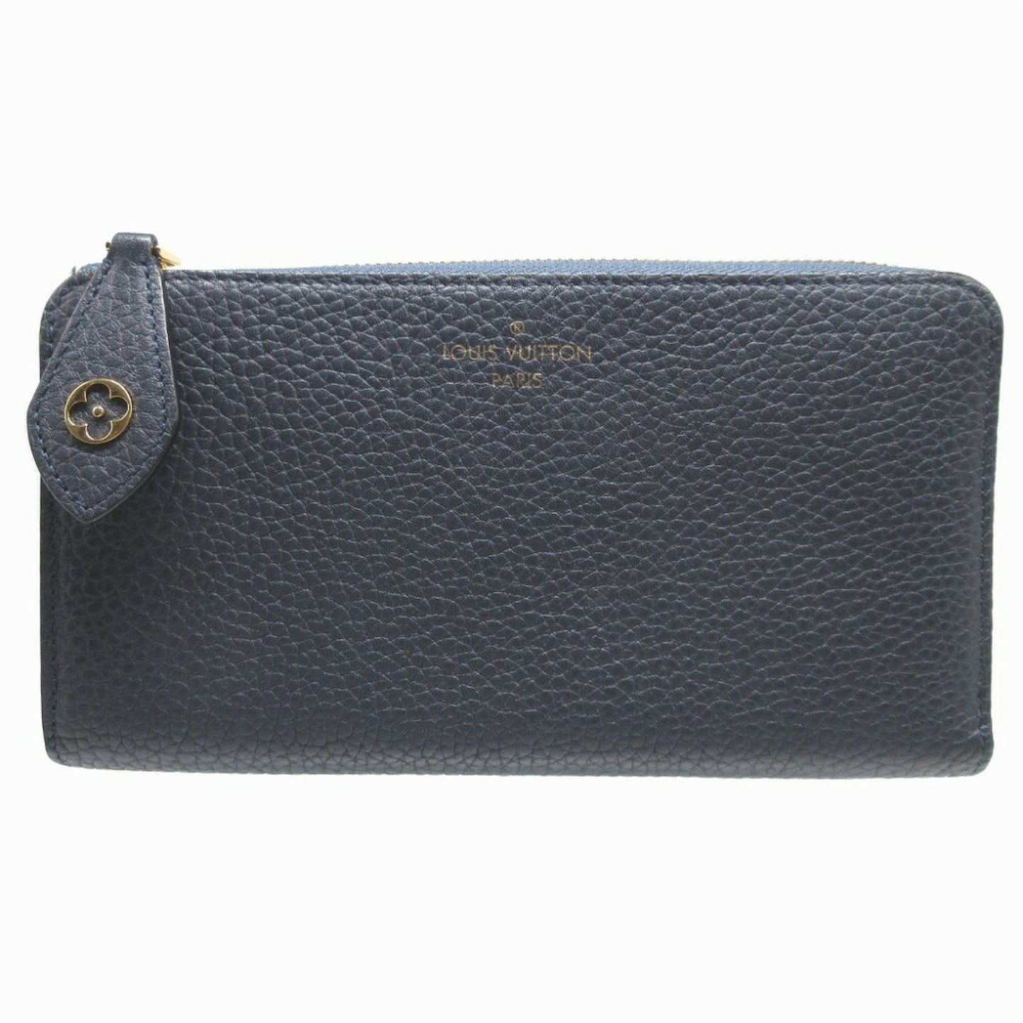 Louis Vuitton Comete, Navy, Leather, wallet