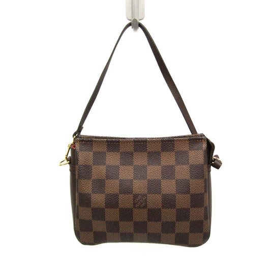 Louis Vuitton Trousse makeup, Brown, Canvas, handbag