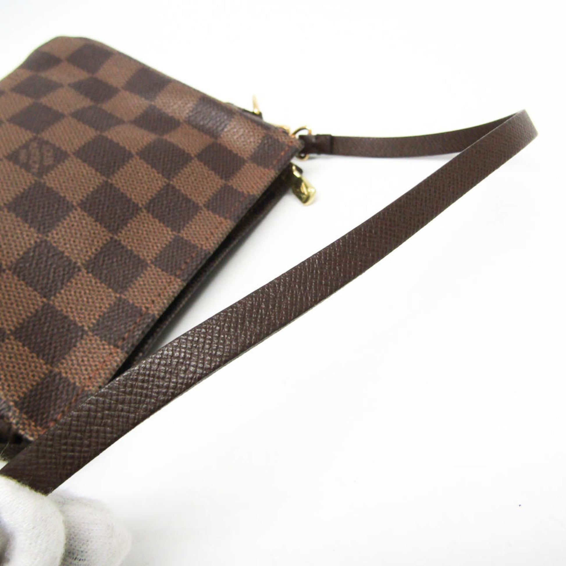Louis Vuitton Trousse makeup, Brown, Canvas, handbag
