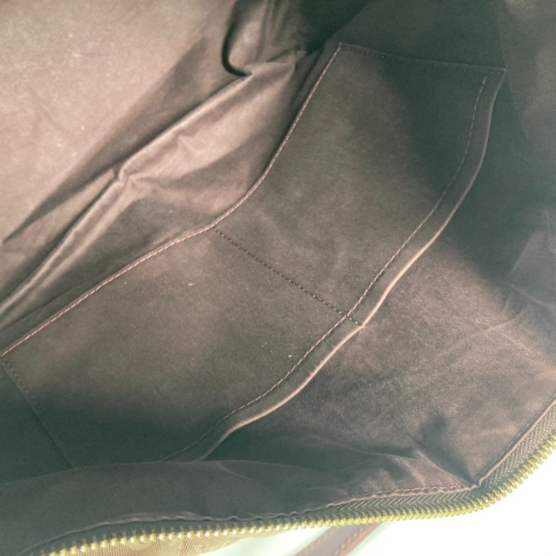 Louis Vuitton Balade, Burgundy, Canvas, shoulder