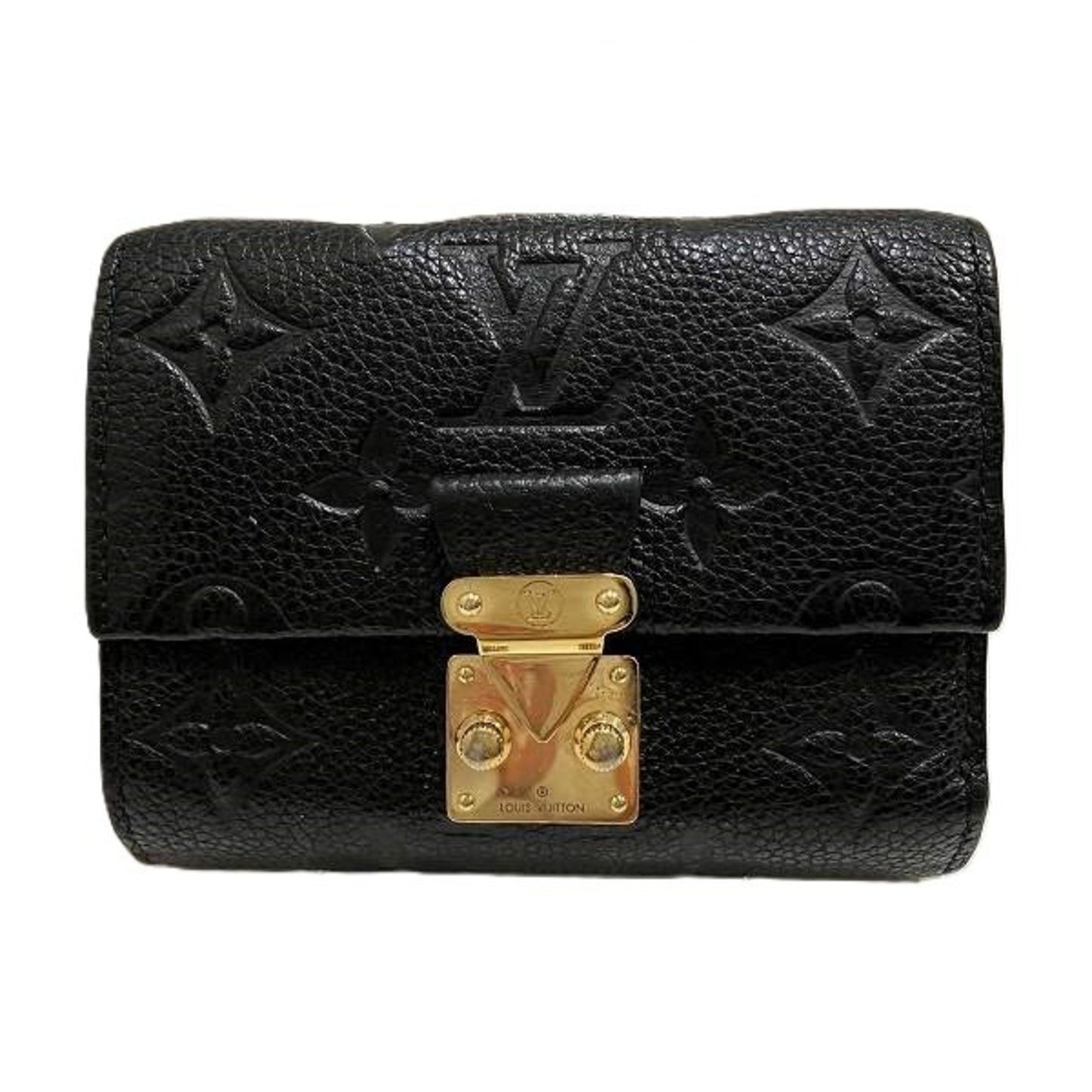 Louis Vuitton Metis, Black, Leather, wallet