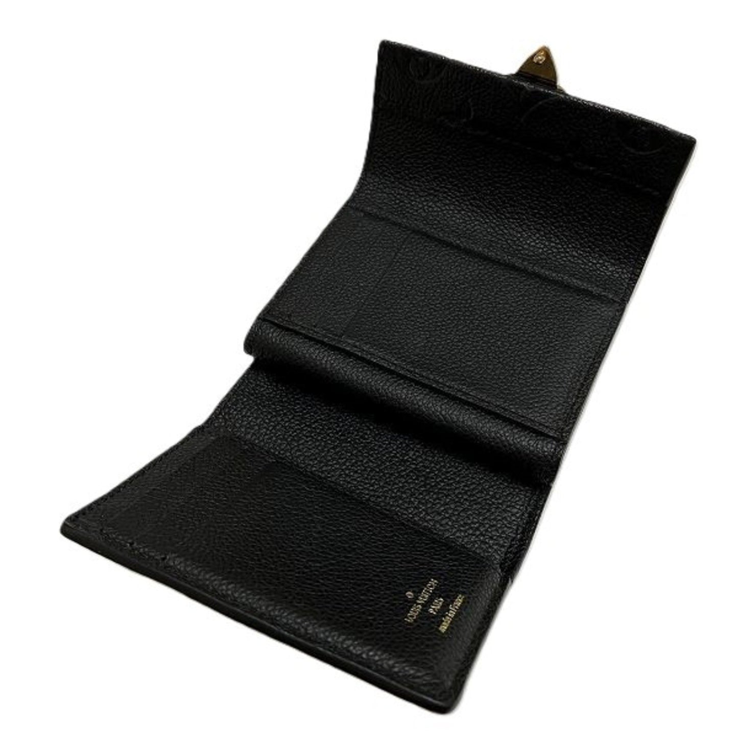 Louis Vuitton Metis, Black, Leather, wallet