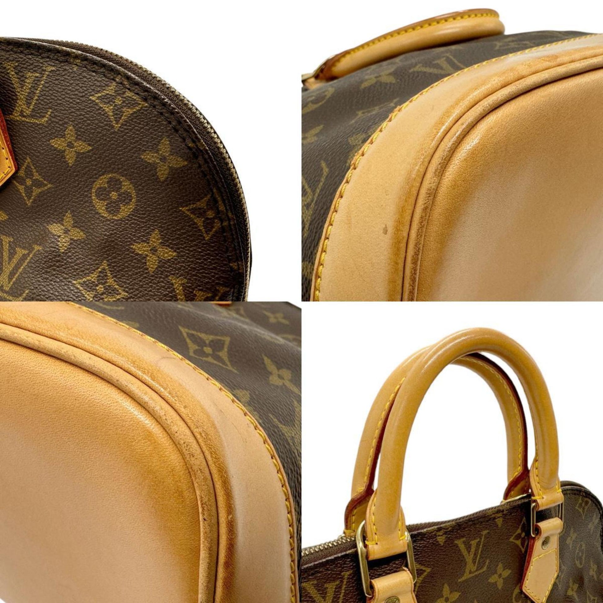 Louis Vuitton Alma, Brown, Canvas, handbag