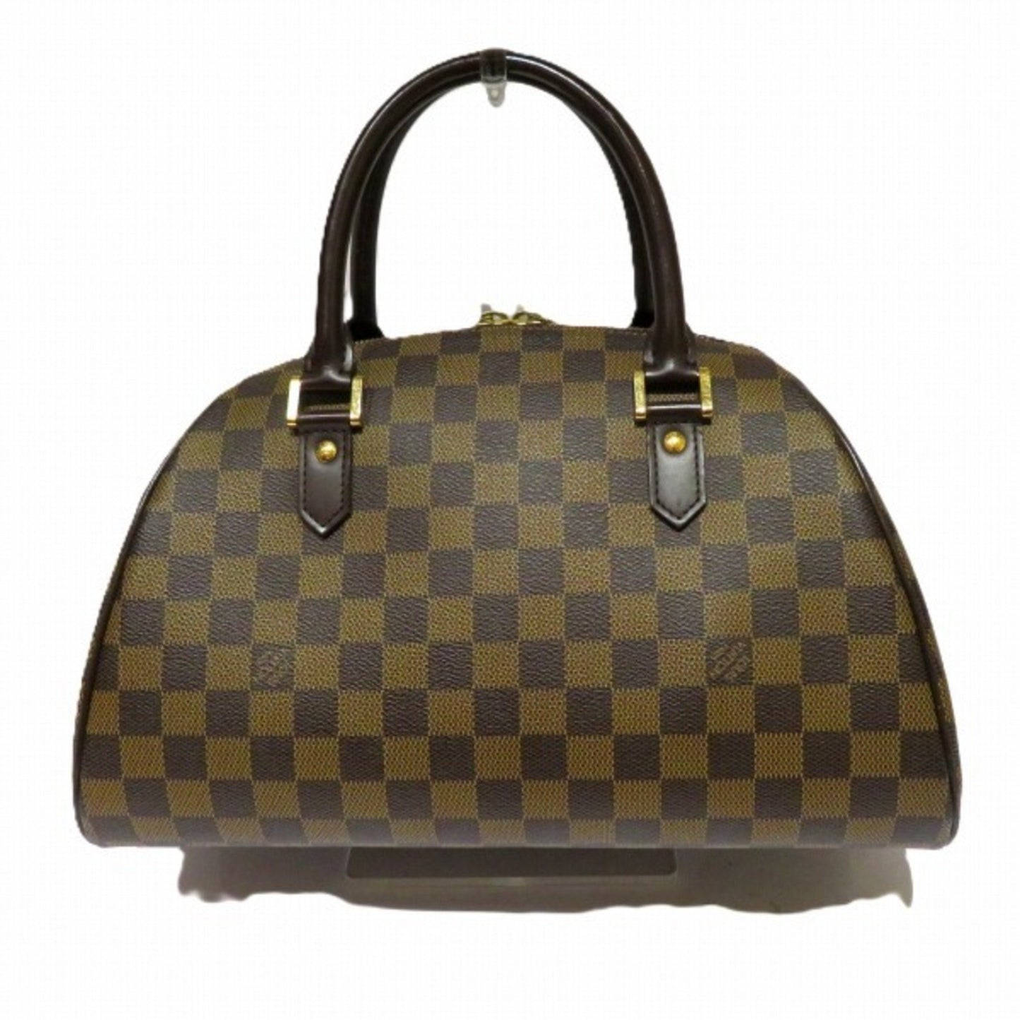 Louis Vuitton Rivera MM, Brown, Canvas, handbag