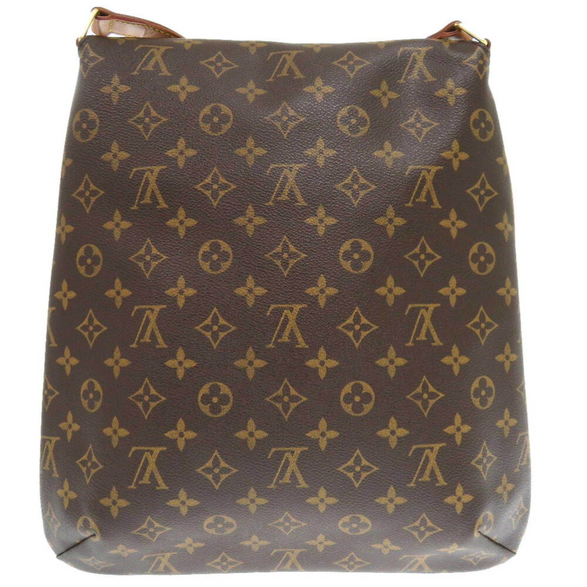 Louis Vuitton Musette, Brown, Canvas, shoulder