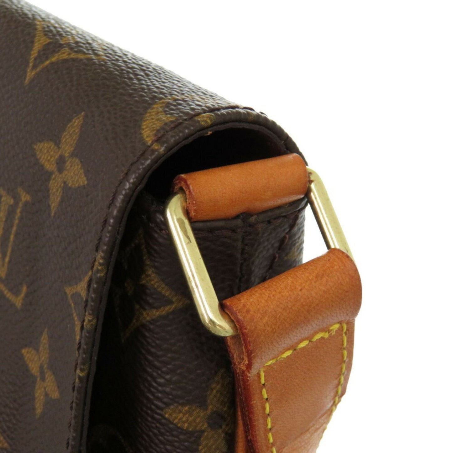 Louis Vuitton Musette, Brown, Canvas, shoulder