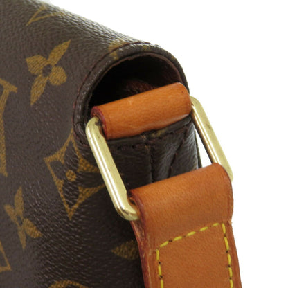 Louis Vuitton Musette, Brown, Canvas, shoulder
