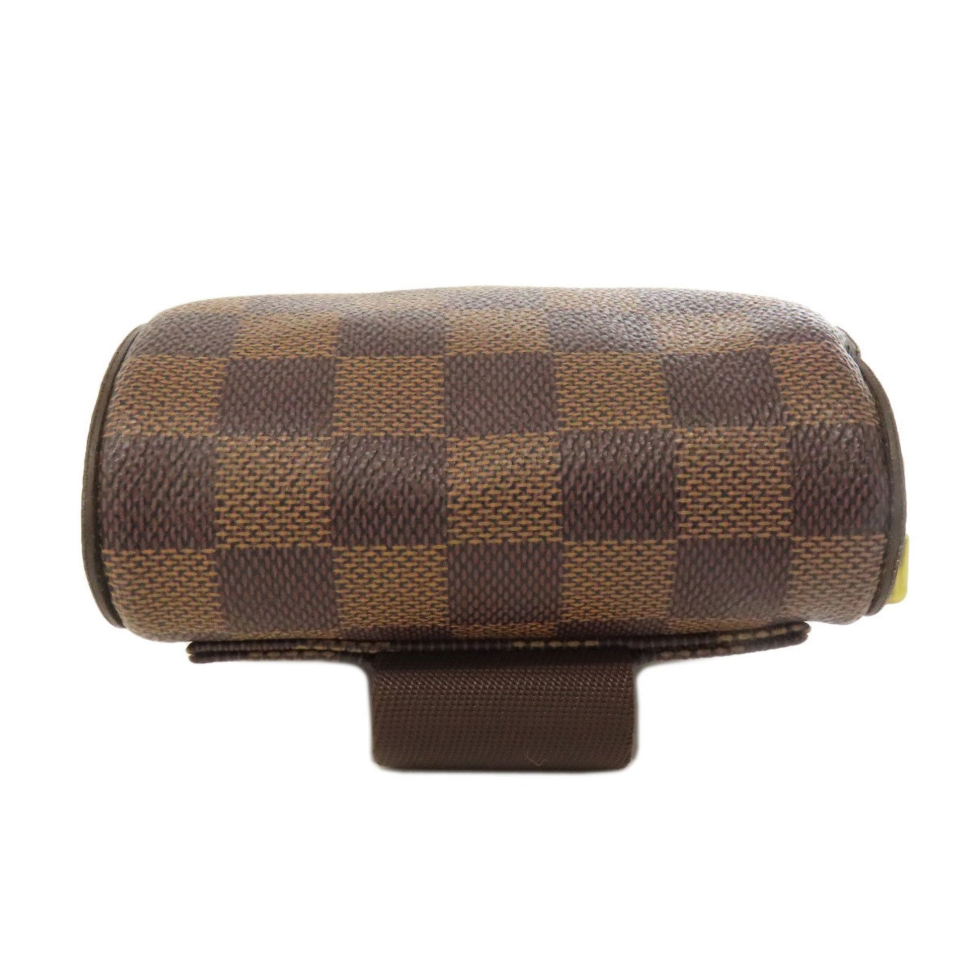 Louis Vuitton Geronimo, Brown, Canvas, shoulder