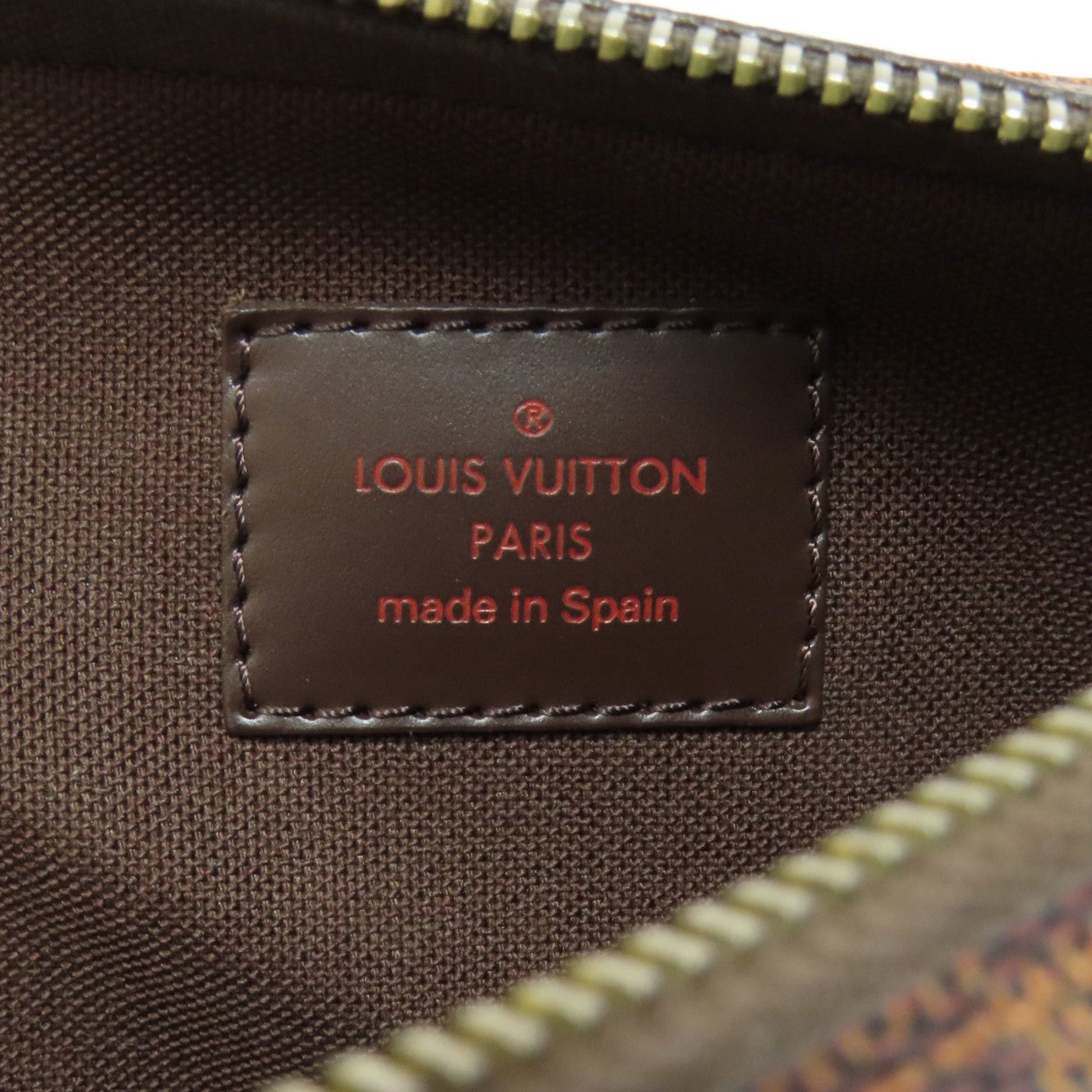 Louis Vuitton Geronimo, Brown, Canvas, shoulder