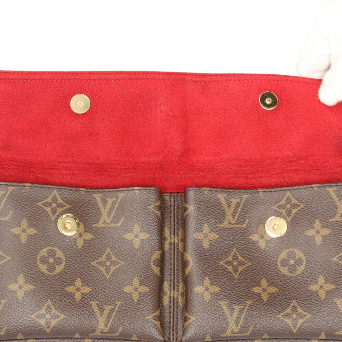 Louis Vuitton Viva Cité, Brown, Canvas, shoulder