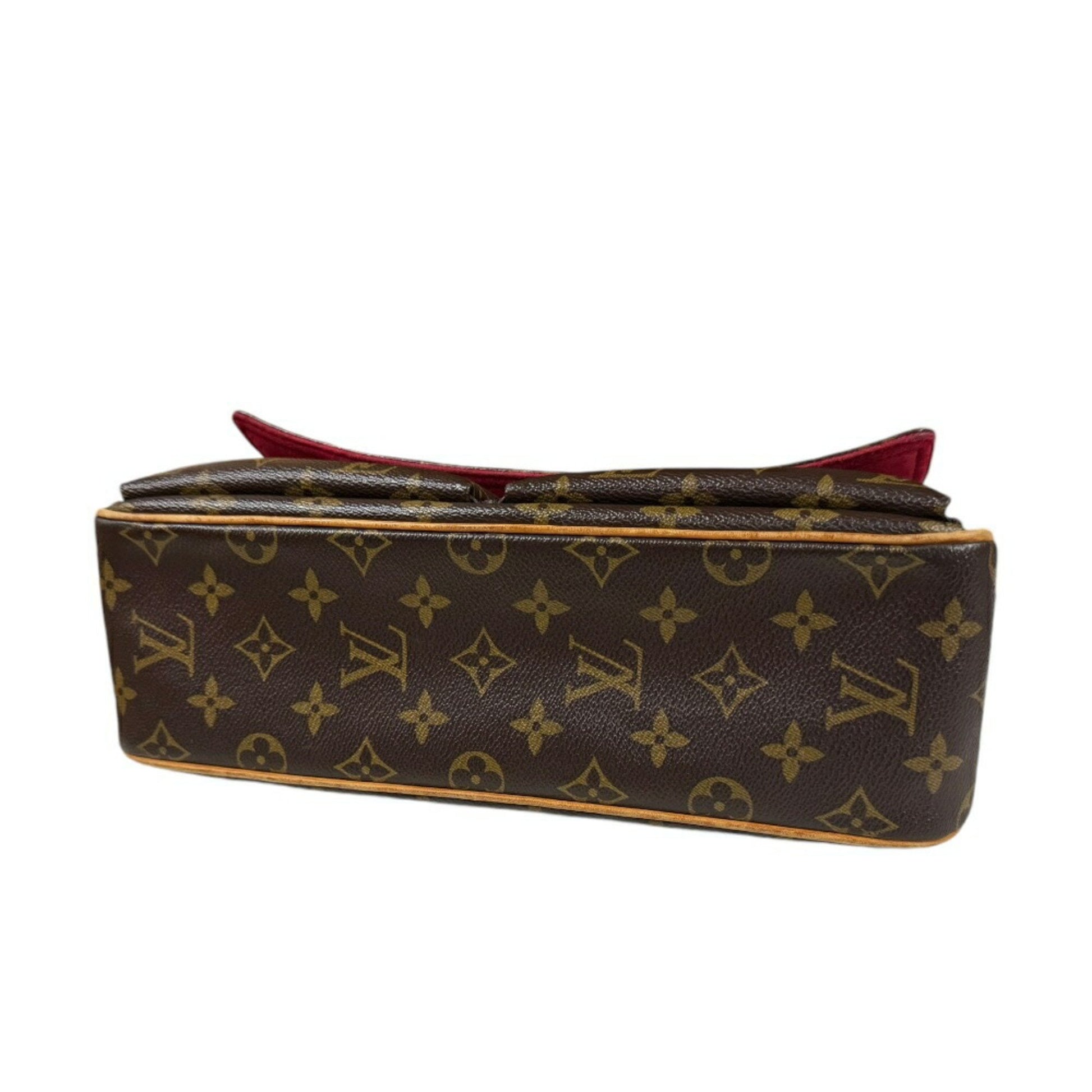 Louis Vuitton Viva Cité, Brown, Canvas, shoulder