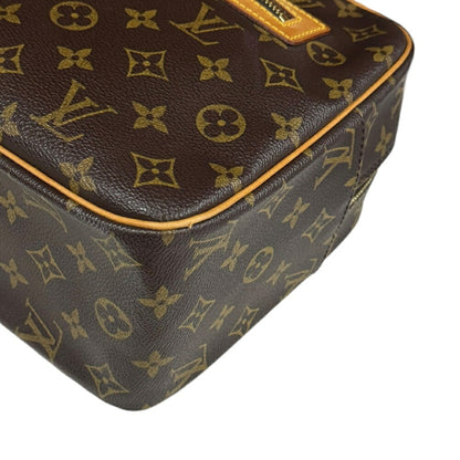 Louis Vuitton Cite, Brown, Canvas, shoulder