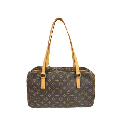 Louis Vuitton Cite, Brown, Canvas, shoulder